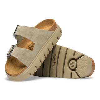 Birkenstock Arizona Chunky Suede in Taupe