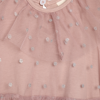 Minymo Girls Glitter Tulle Dress