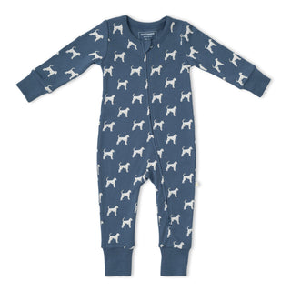 Organic Zip Romper Doggies