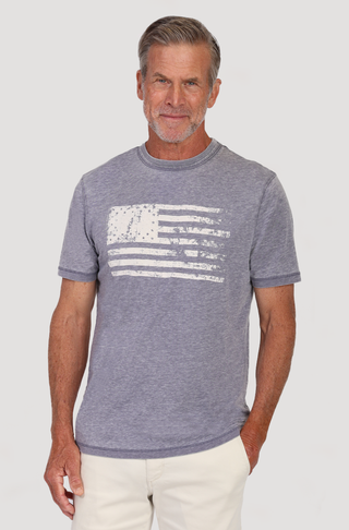 True Grit Flag Vintage Screen Tee