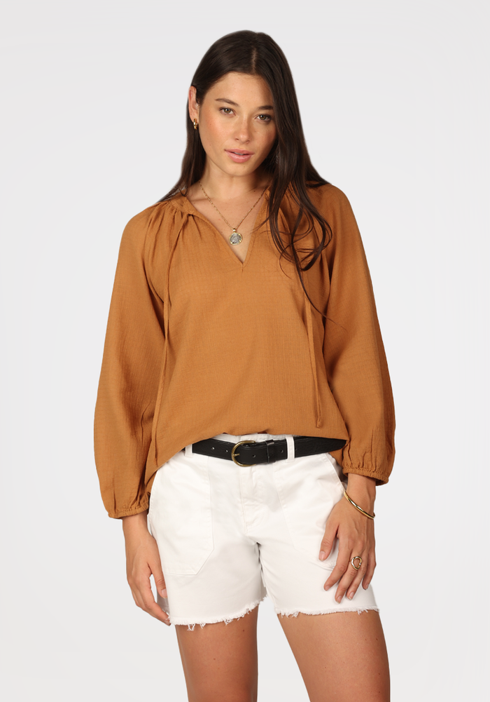 Dylan Penelope Poet Blouse