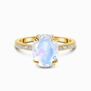 Moon Magic Yellow Gold Rings