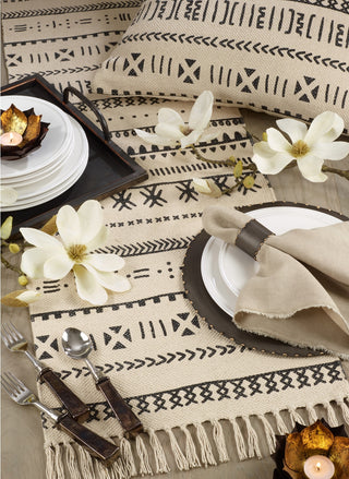Table Runner Mudcloth Design