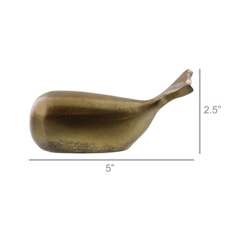 Melville Brass Whale