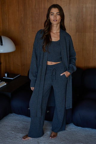 Callie Staycation Open Front Cardigan Sweater