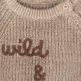 Viverano Wild Free Embroidered Sweater