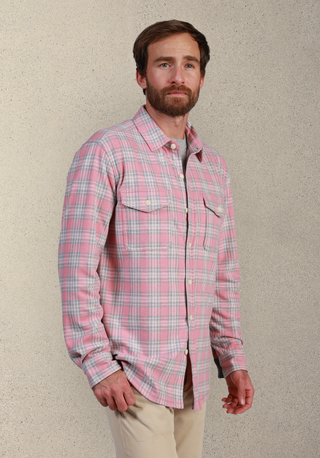 True Grit Dual Pocket Campfire Plaid Shirts