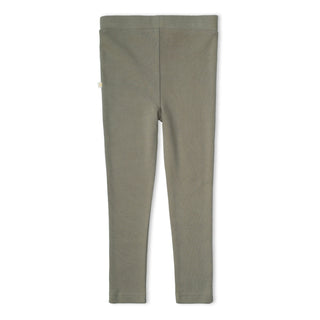 Organic Ruffle Olive Winter Berry legging Set