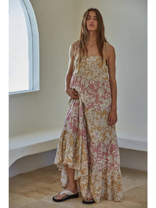 By Together Golden Hour Floral Maxi Dress