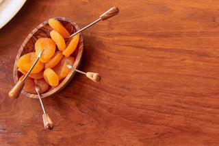Verve Italian Olivewood Aperitivo Fork Set