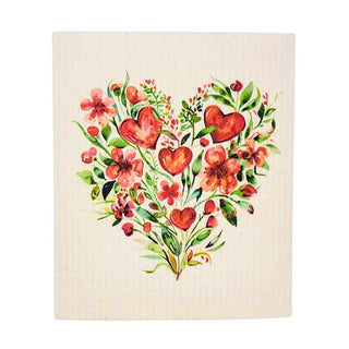 Swedish Dishcloth Valentines