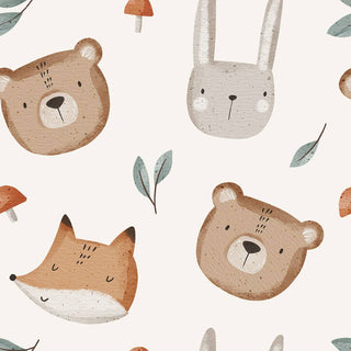 Viverano Forest Animals Kangaroo Pocket Jumpsuit