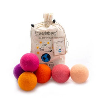 Friendsheep Wool Solid Color Dryer Balls