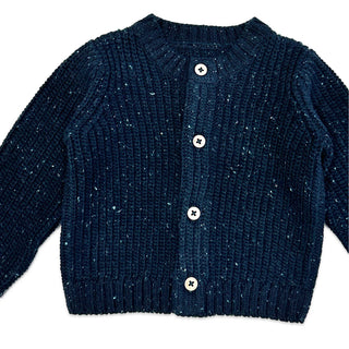 Viverano Classic Chunky Knit Button Cardigan