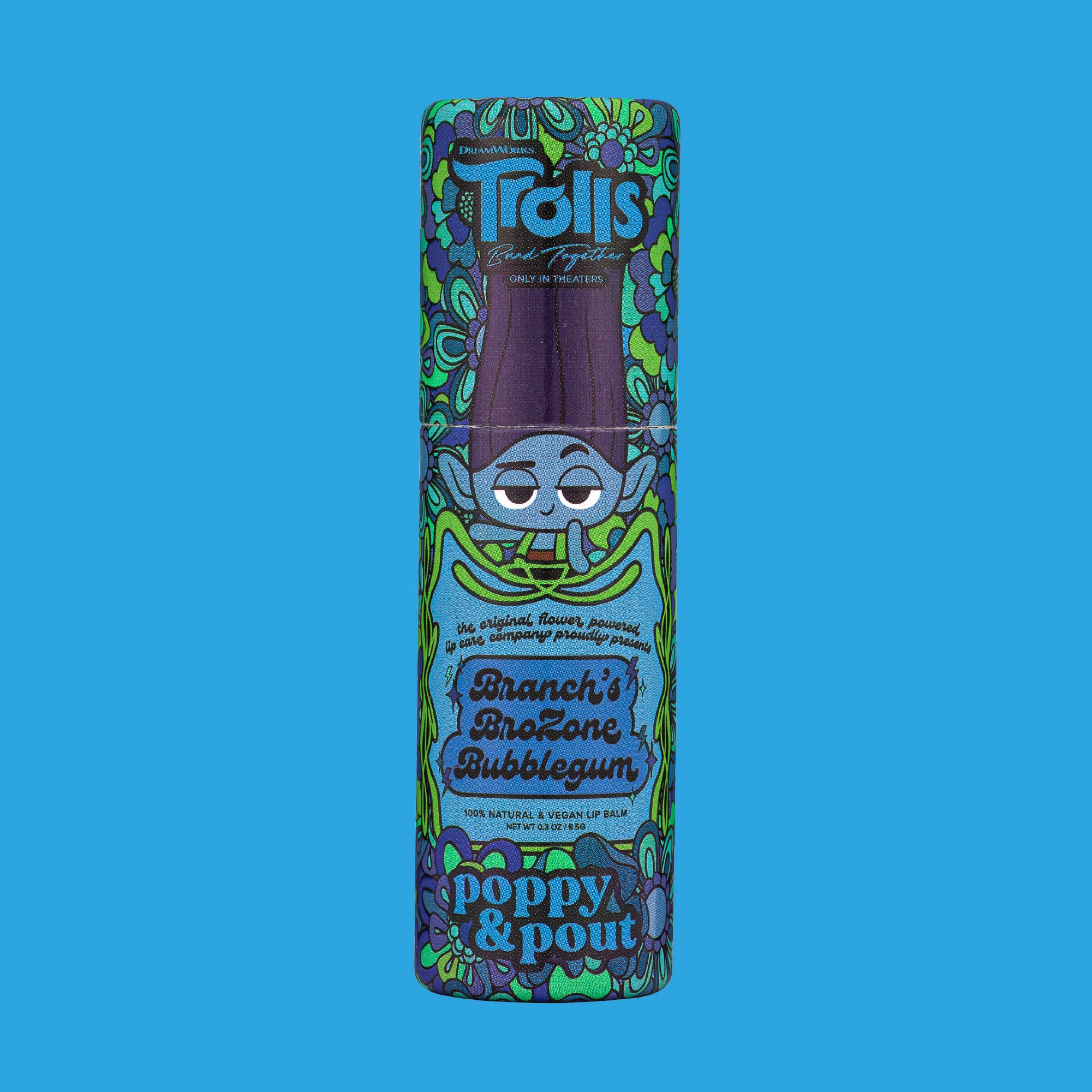 Poppy & Pout "Trolls 3" Bubblegum Lip Balm