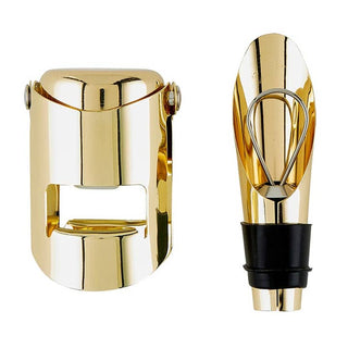 Champagne Pourer Stopper Set