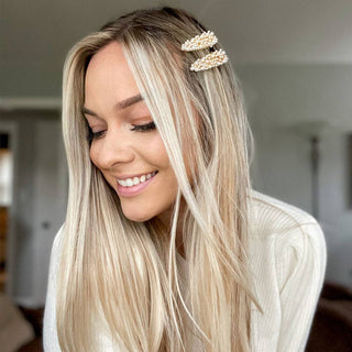 Headbands of Hope Evermore Pearls Clip Set