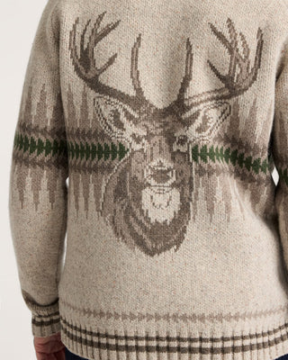 Pendleton Sawtooth Buck Lambswool Zip Cardigan