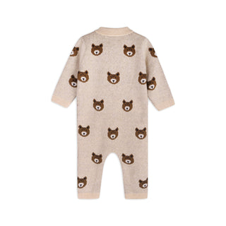 Viverano Baby Brown Bear Jumpsuit