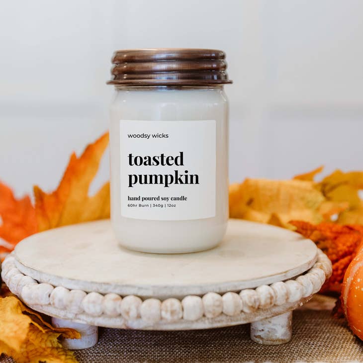 Woodsy Wicks 8 oz Fall Soy Candle