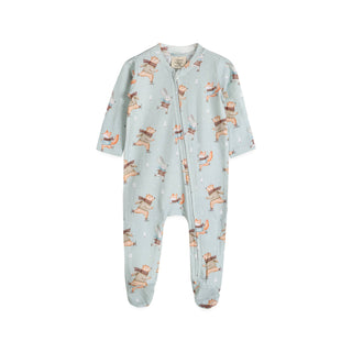 Viverano Ice Skaters Zippered Footie