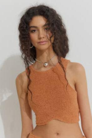 Something New Mila Fuzzy Top