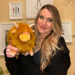 Squishable Mini Highland Cow Plush