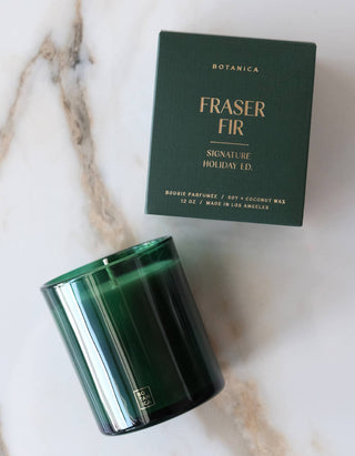 Botanica Fraser Fir Holiday Candle