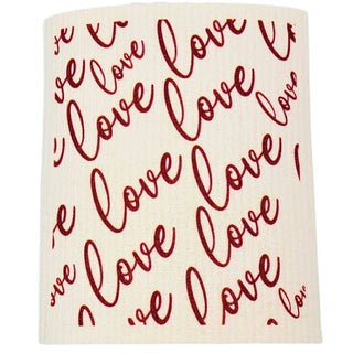 Swedish Dishcloth Valentines