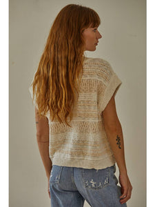 By Together Audette Crochet Top