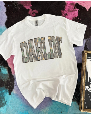 Carly Camo Darlin Tee