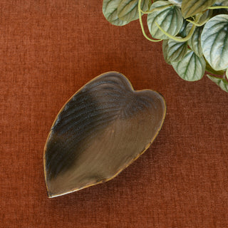 Ceramic Begonia Leaf Tray