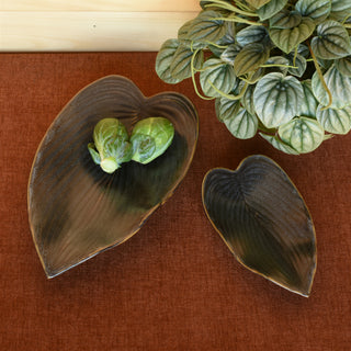 Ceramic Begonia Leaf Tray