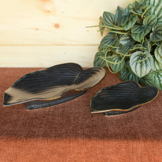 Ceramic Begonia Leaf Tray