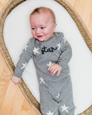 Viverano Star Jacquard Sweater Jumpsuit