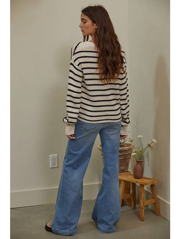 By Together Stella Stripe Cardigan