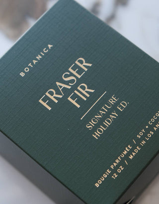 Botanica Fraser Fir Holiday Candle