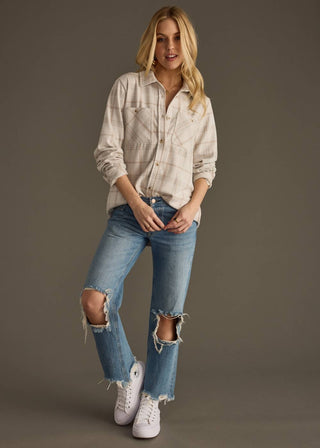 Panache Apparel Andrea Plaid Button Up