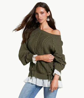 Miss Me Sandra Knit Sweater