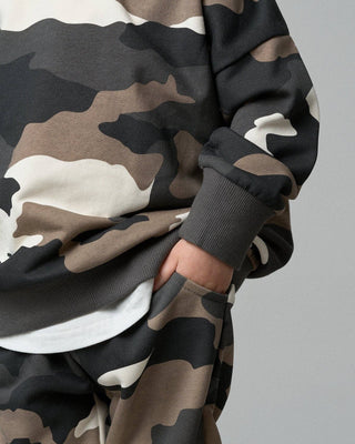 Little Bipsy Baby Camo Crewneck