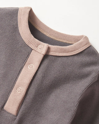 Little Bipsy Baby Colorblock Ribbed Romper