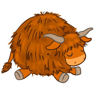 Squishable Mini Highland Cow Plush