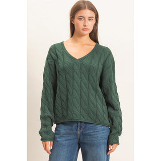 Alicia Cable Knit Sweater