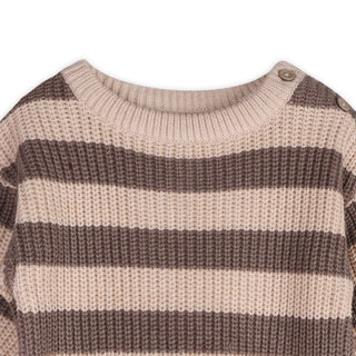 Viverano Baby Casey Stripe Chunky Pullover