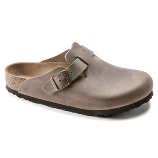 Birkenstock Boston in Oiled Tobacco Brown