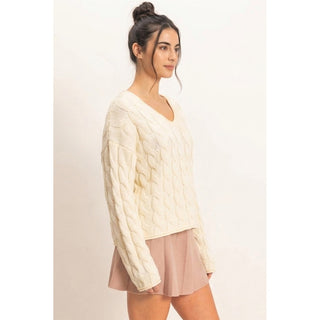 Alicia Cable Knit Sweater