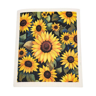 Swedish Dishcloth Garden Floral