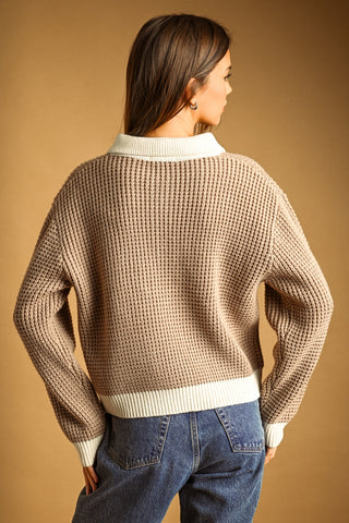 Kelsey Collared Sweater