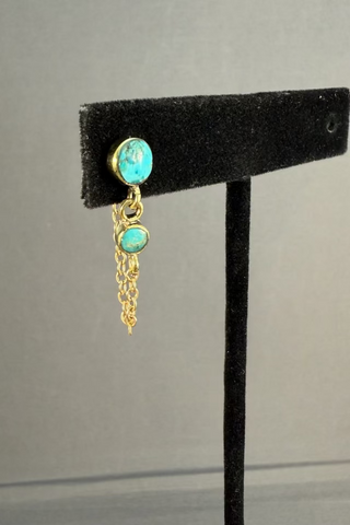 Boho Sol Turquoise Earrings