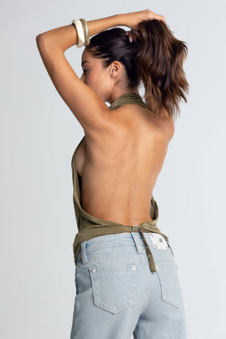 Miss Me Isla Halter Top